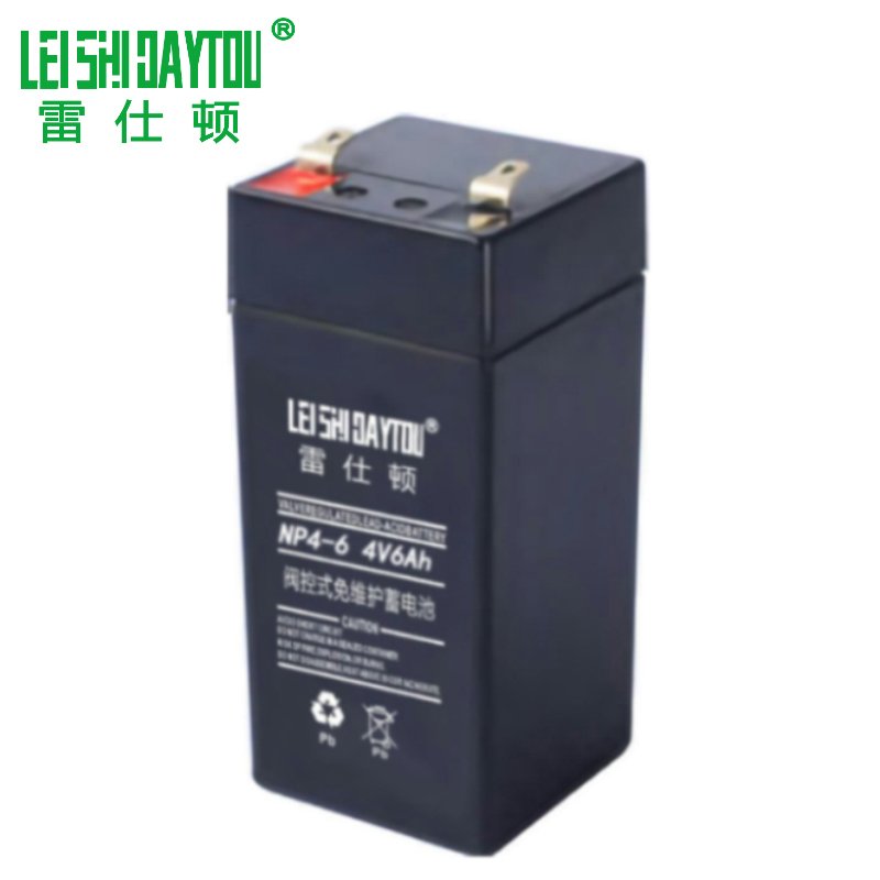 Sealed 4V Lead Acid Battery Maintenance-Free Kid's Toys Medical Equipment Solar Energy Storage Systems Alarms Security Systems