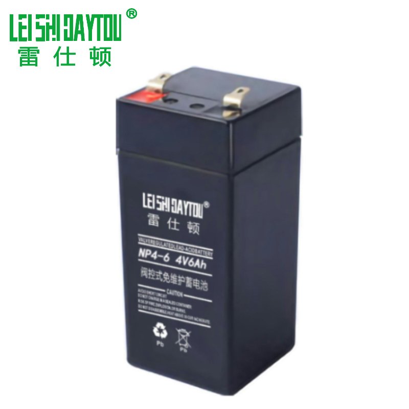 Sealed 4V Lead Acid Battery Maintenance-Free Kid's Toys Medical Equipment Solar Energy Storage Systems Alarms Security Systems