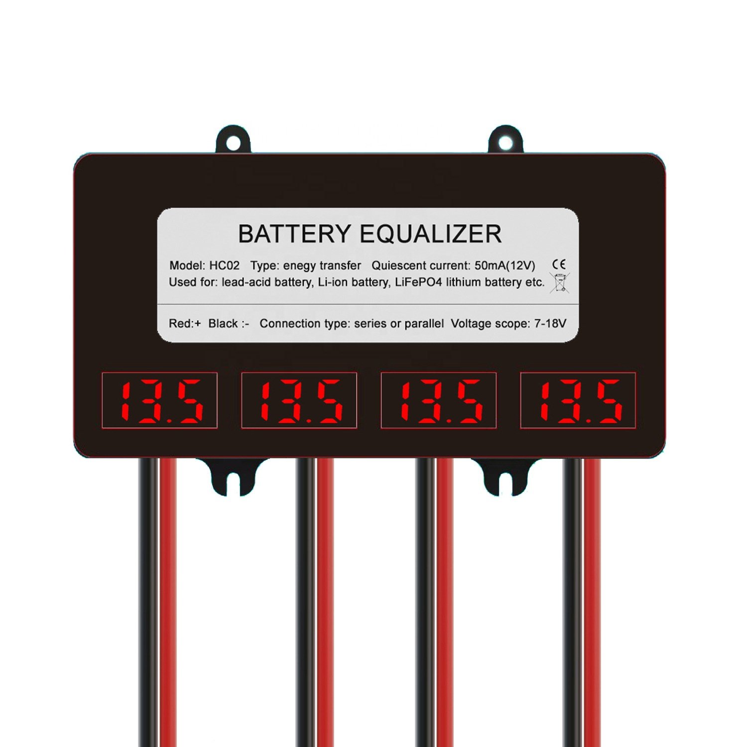 12v 24v 48v gel lead acid battery and lithium lifepo4 battery voltage equalizer balancer for 24v 48v 96v battery balancer