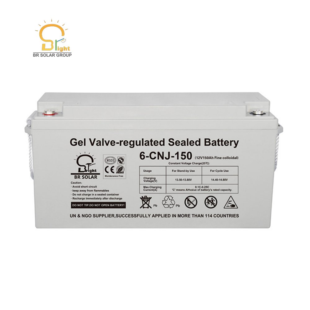 High quality 12v 200ah maintenance gel battery 12v 250ah gel lead acid battery for solar power system
