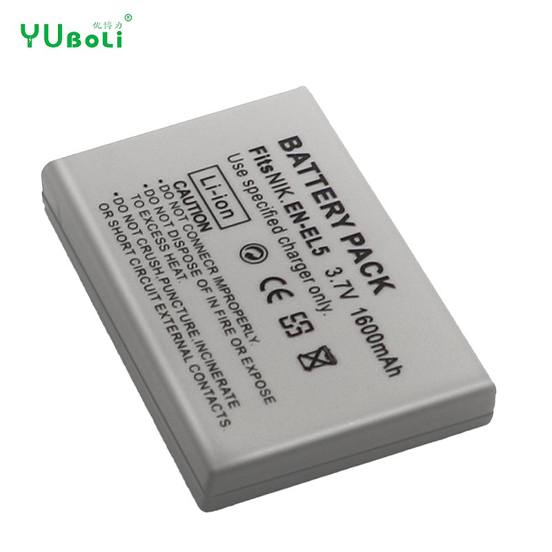 Best Price 1600mAh EN-EL5 ENEL5 EL5 Digital Camera Battery For Nikon Coolpix P4 P80 P90 P100 P500