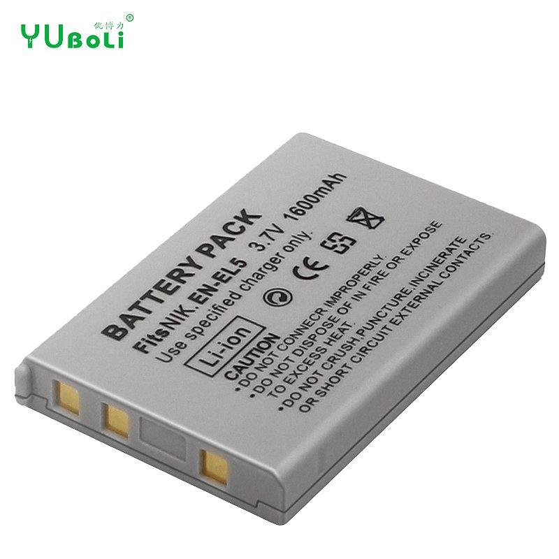 Best Price 1600mAh EN-EL5 ENEL5 EL5 Digital Camera Battery For Nikon Coolpix P4 P80 P90 P100 P500