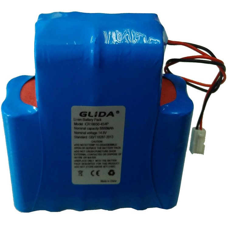Rechargeable 4S4P 3.7V 7.4V 11.1V 12V 14.8v 8800mah li-ion battery pack for stage lighting