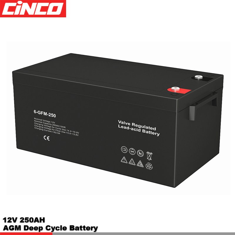 CINCO 12V 150AH lead-acid battery AGM battery can do customization factory price from China