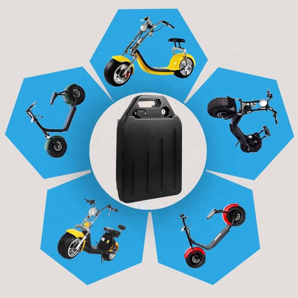 Citycoco battery 60v 20ah eu stocks 60v 12.5ah 15ah 18ah X7 X8 X9 X10 Plus electric scooter battery