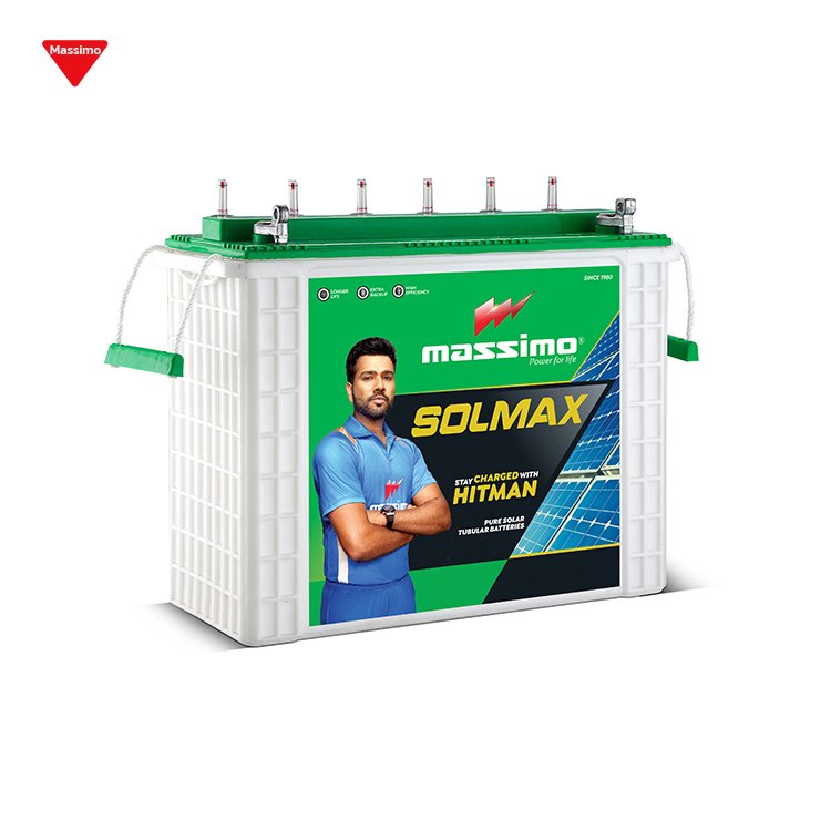 Battery 200AH 12V Tall Tubular Lead Acid Mittal Batteries for Inverter and Solar Applications Long Life
