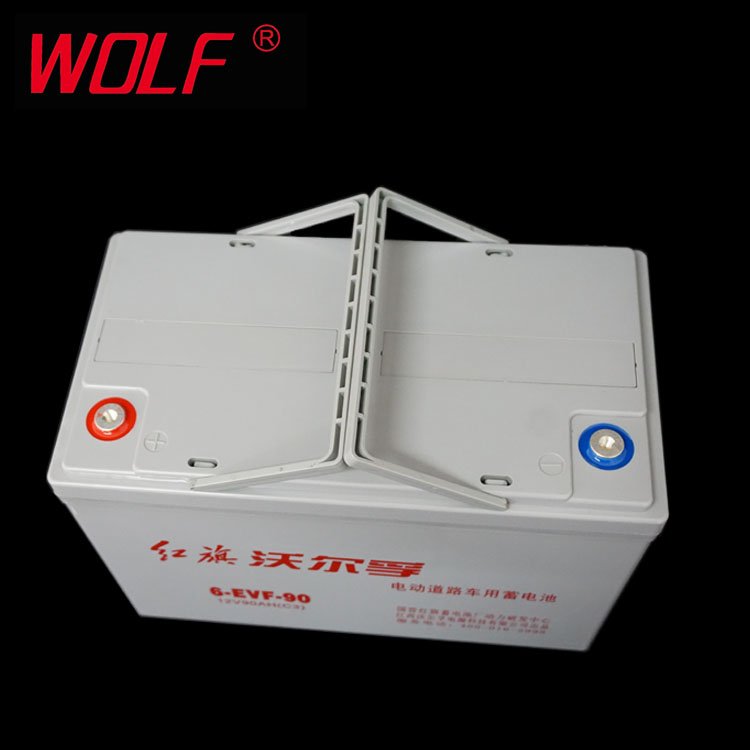 12v 90ah AGM electric vehicle motive power lead acid battery