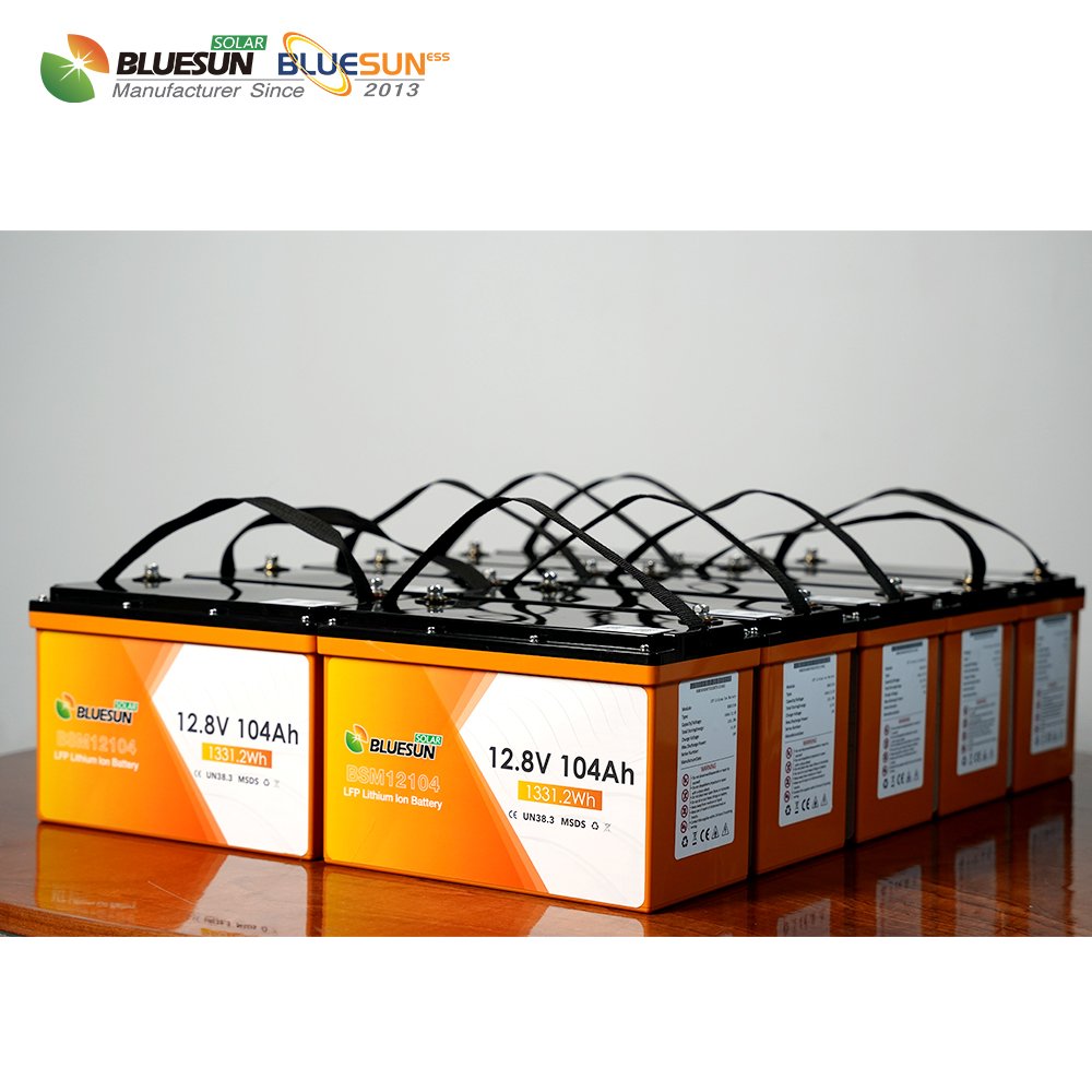 Portable power station lifepo4 12.8v 208 ah lithium battery with lithium ion battery pack for solar power system