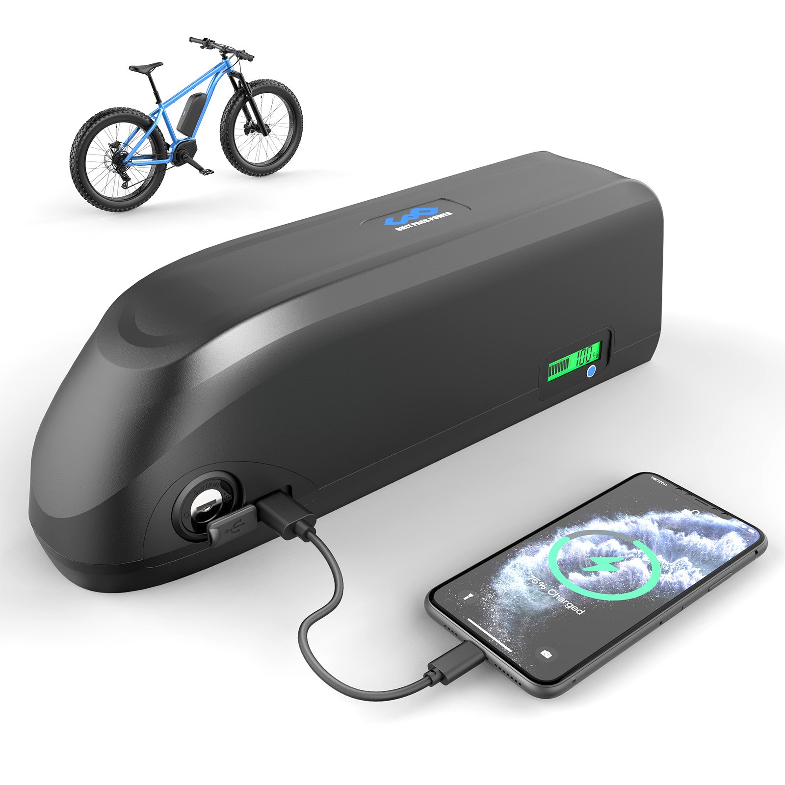 New Design Electric Bicycle Battery 36v 48v 20ah Downtube Ebike Battery Case