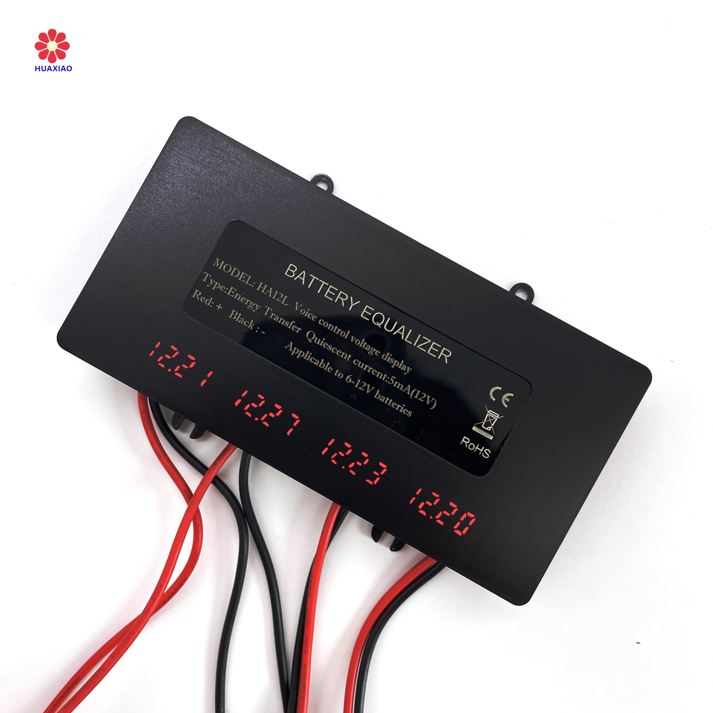 Huaxiao HA12L lead acid batteries balancer with sound control LCD display