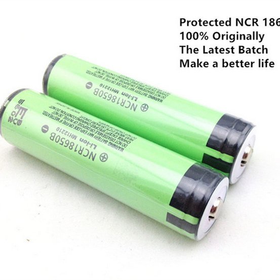 Wholesale 100% Original flat top/button NCR18650B 3.7V 3400mAh li-ion Battery 18650 NCR 18650B protected 18650 3400mAh Battery