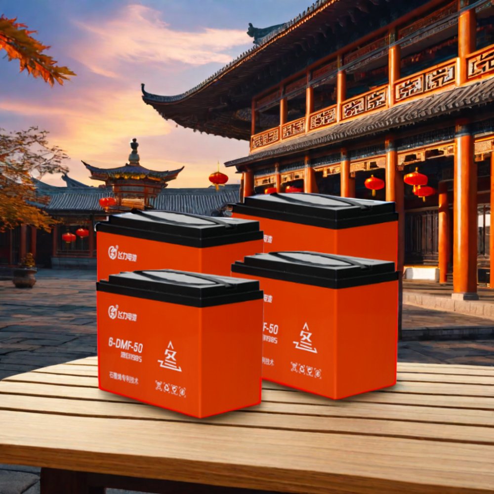 Rickshaw Graphene Supercapacitor Battery For Electric Scooter 12V 50Ah Vrla Rechargeable Lead Acid Battery Pack Acid Battery