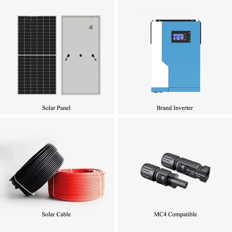 Factory Direct Sale 48v 5kw 10kw 20kw Full Set Off Grid All in One Power Generator Home Use Solar Battery Energy Storage System