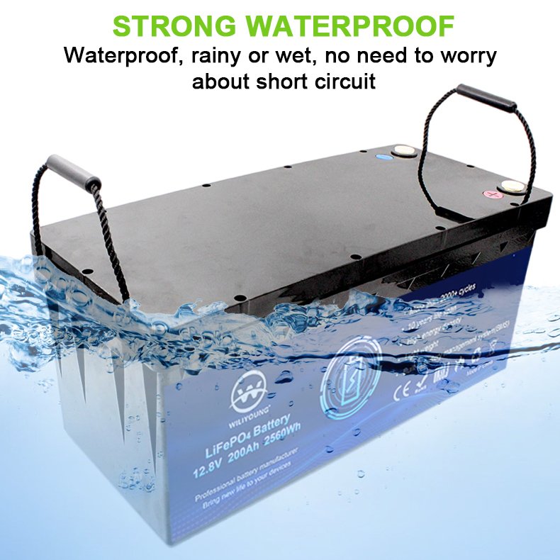 Smart Bms Bluetooth Solar Battery Gel 12v 200ah 12 Volt Rechargeable Lead Acid Batteries Wholesale