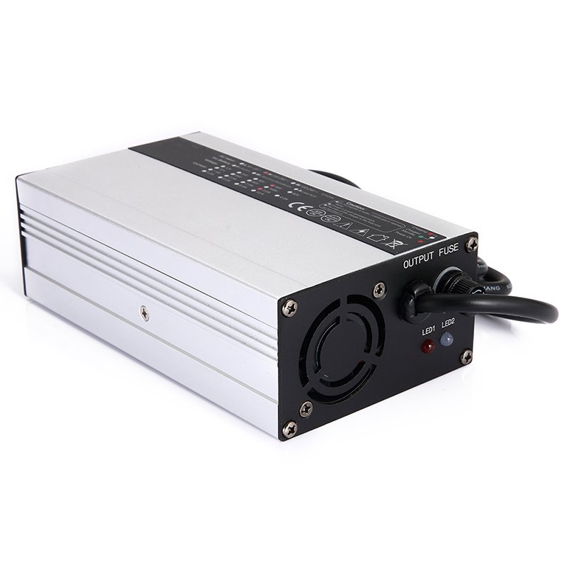 Li-ion Lifepo4 LTO 180W 2A 3A 4A 6A 10A 12V 24V 36V 48V 60V 72V Lithium Battery Pack Aluminum Case Smart Charger for E-Bike