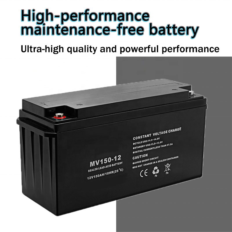 Solar Energy Storage Gel Battery 12V 150Ah Deep Cycle Lead Acid Battery AGM Solar Battery