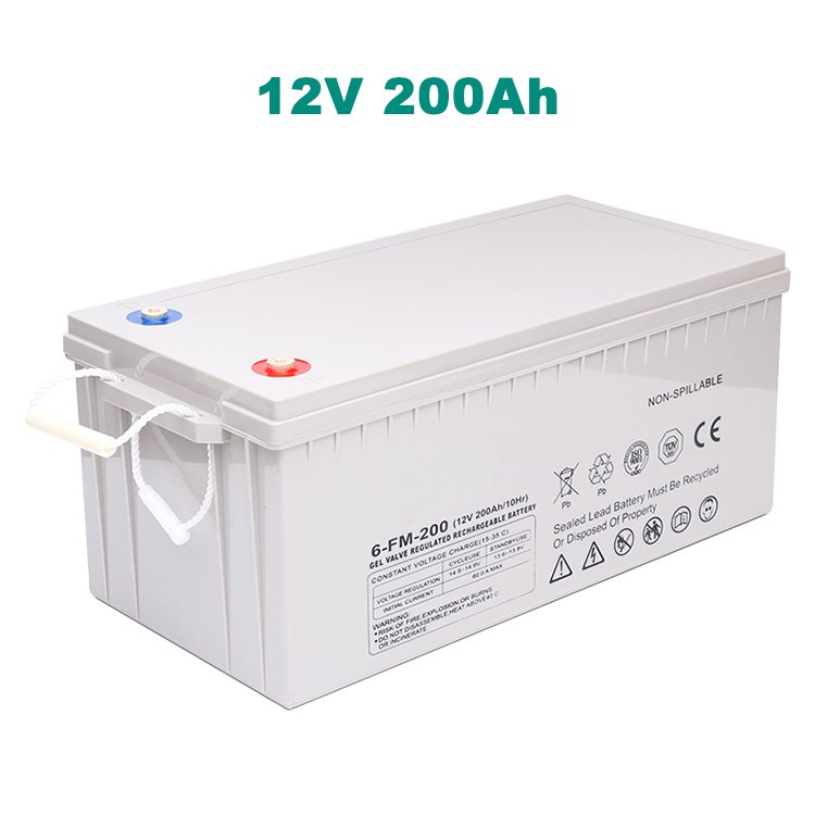 Sunpal 12v Gel Battery 200ah 250 120 Ah Amp Batteries For Solar System