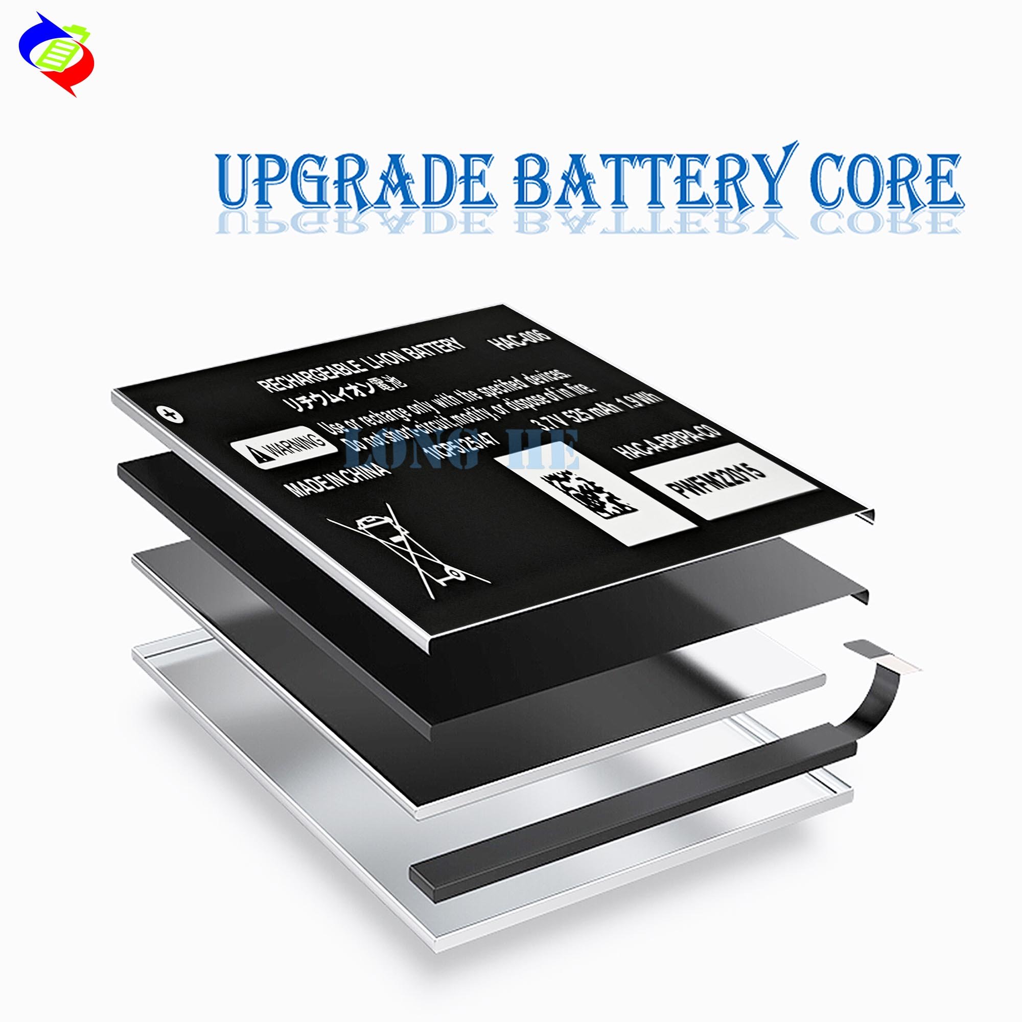 High quality 3.7V Li-Ion Lithium battery For Nintendo HAC-006 Switch Joy-Con Gamepad 525mAh Rechargeable built-in Batteries