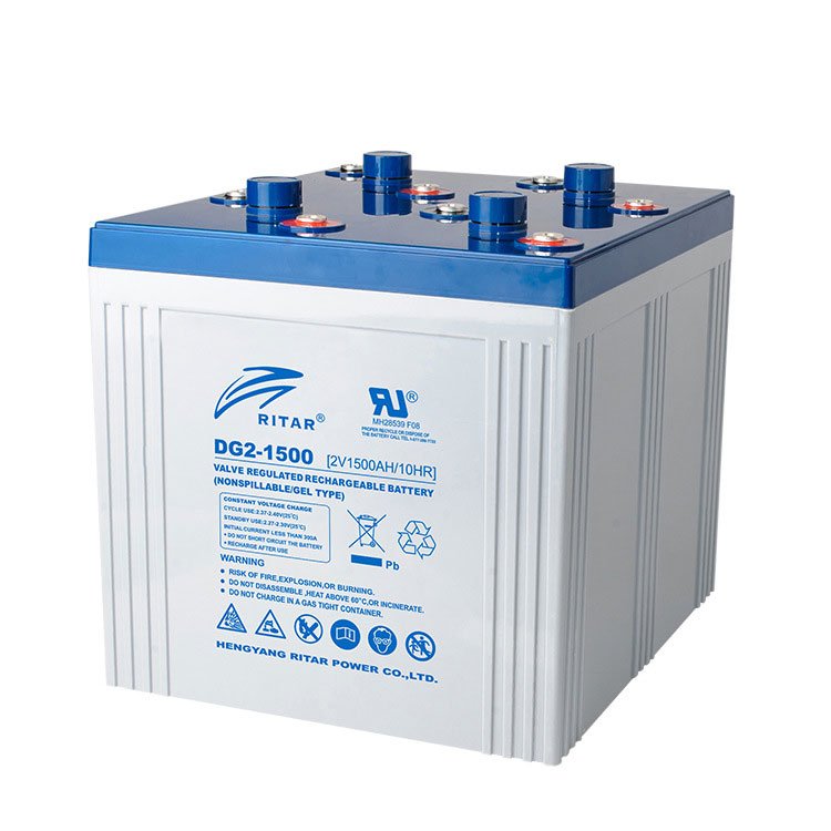Ritar Gel Batteries 2V 1000Ah 1200Ah 1500Ah 2000Ah Sealed Lead Acid Battery