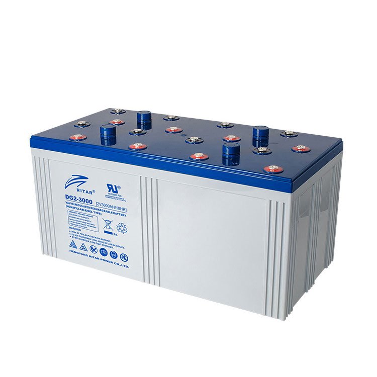Ritar Gel Batteries 2V 1000Ah 1200Ah 1500Ah 2000Ah Sealed Lead Acid Battery