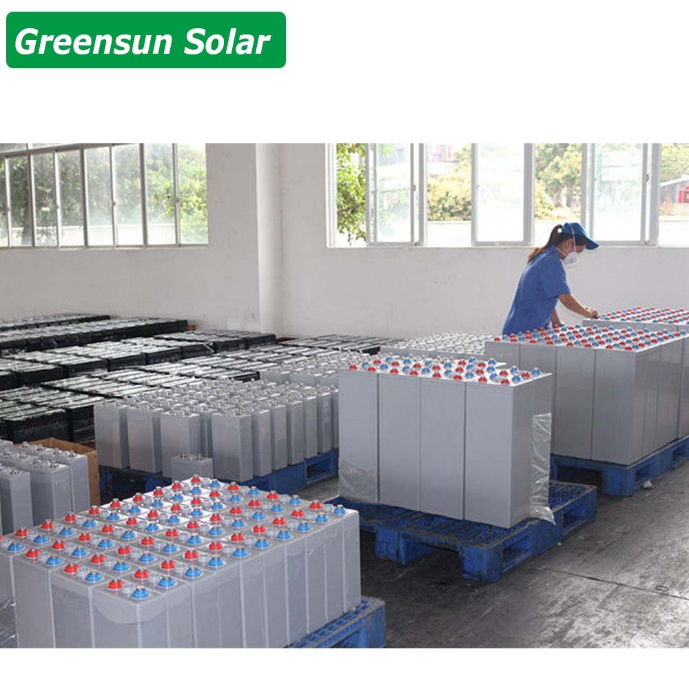 OPZV Battery 2v 2000ah deep cycle lead acid tubular battery 2v 600ah 800ah 1000ah 2000ah