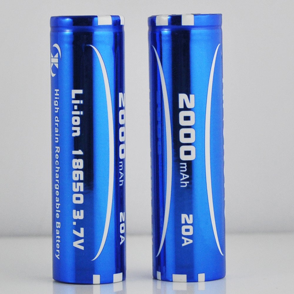 Kingkong INR18650 2000mAh 10C 20A 3.7V Cylindrical Lithium Li-ion Battery Cell Home Appliances Uninterruptible Power Supplies