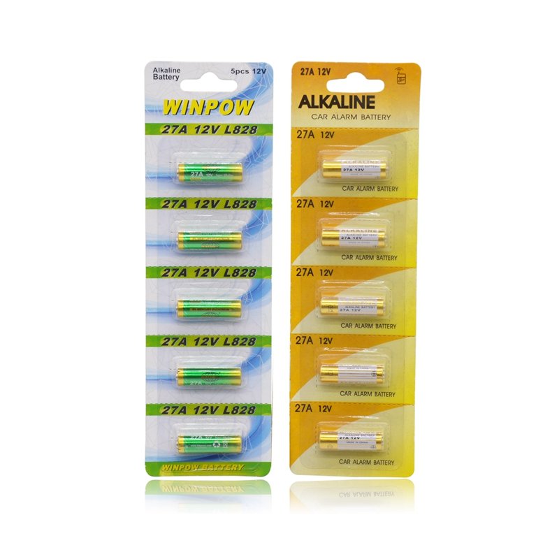 Mercury free 0% hg super alkaline battery 27A 12v alkaline battery