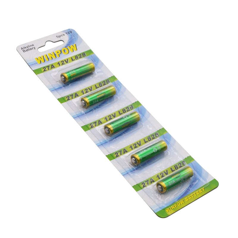 Mercury free 0% hg super alkaline battery 27A 12v alkaline battery