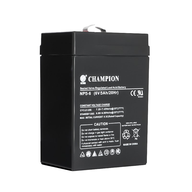 Factory direct sales 6V lead acid battery 6V5Amp vrla batteries for emergency lighting