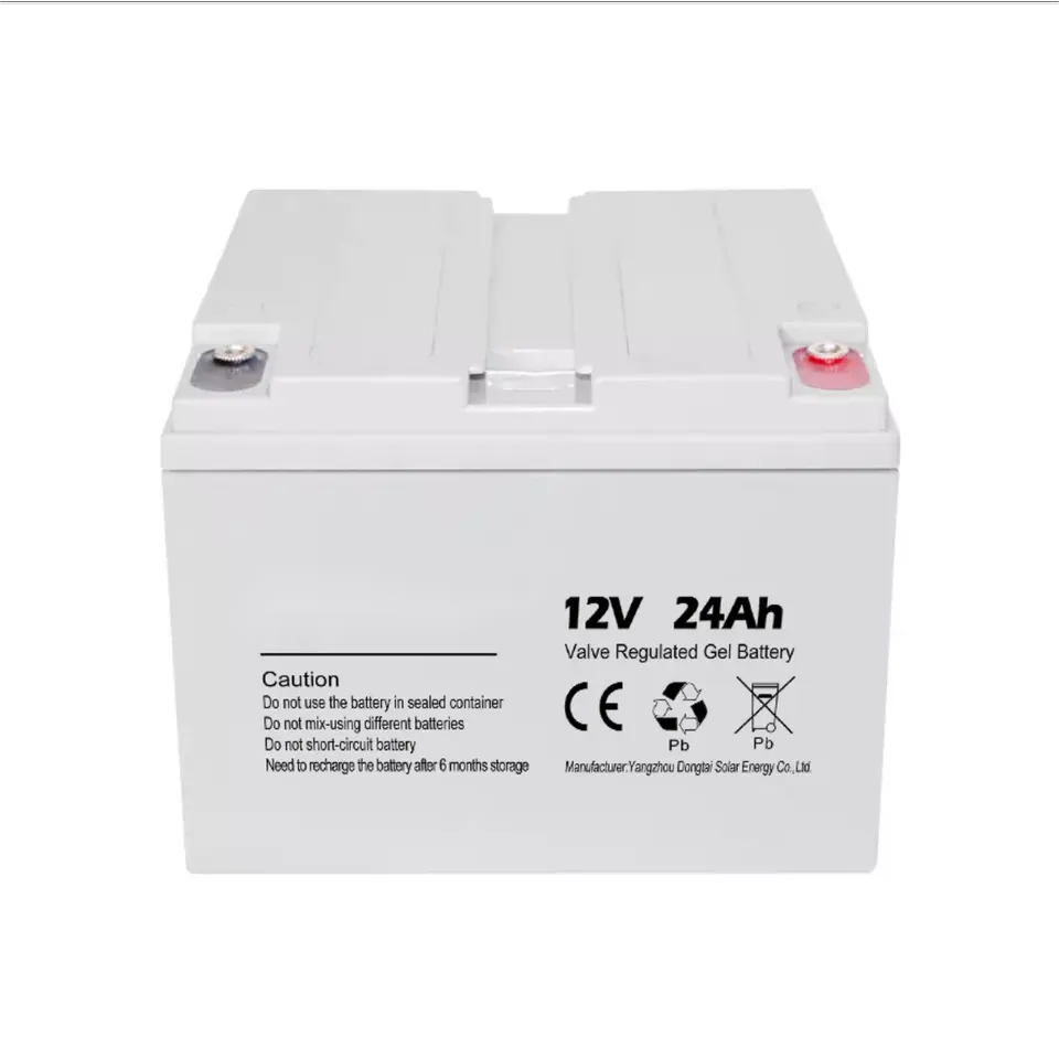 Factory price high quality 12V 24AH lead acid storage batteries car gel deep cycle battery