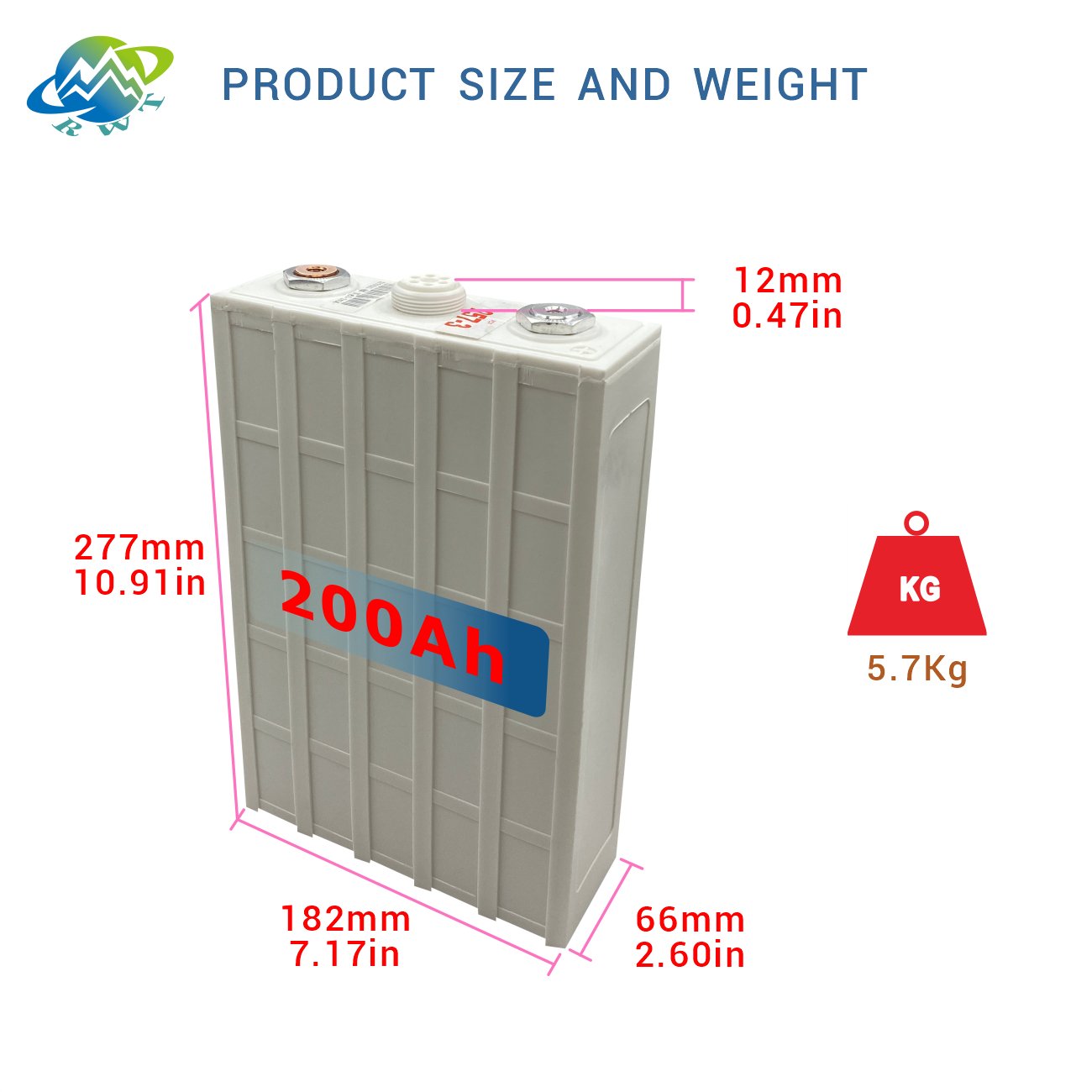 RWT solar power station dc ac 200ah lifepo4 battery pack 24v lifepo4-batterie household energy storage battery