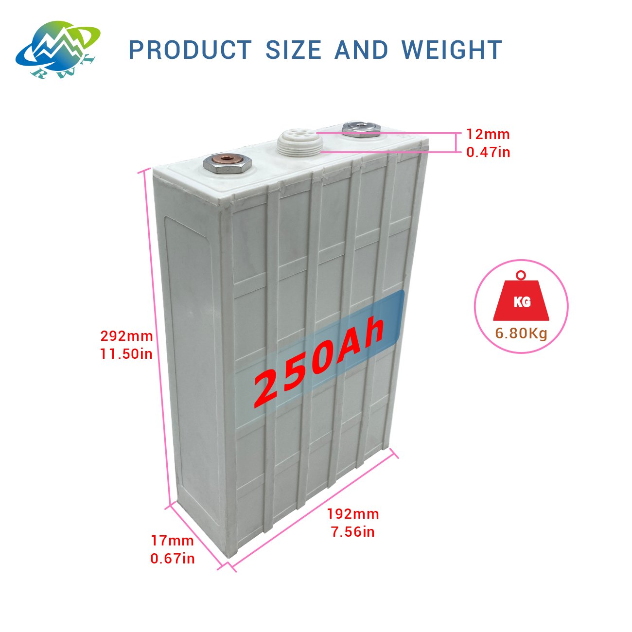 RWT solar power station dc ac 200ah lifepo4 battery pack 24v lifepo4-batterie household energy storage battery