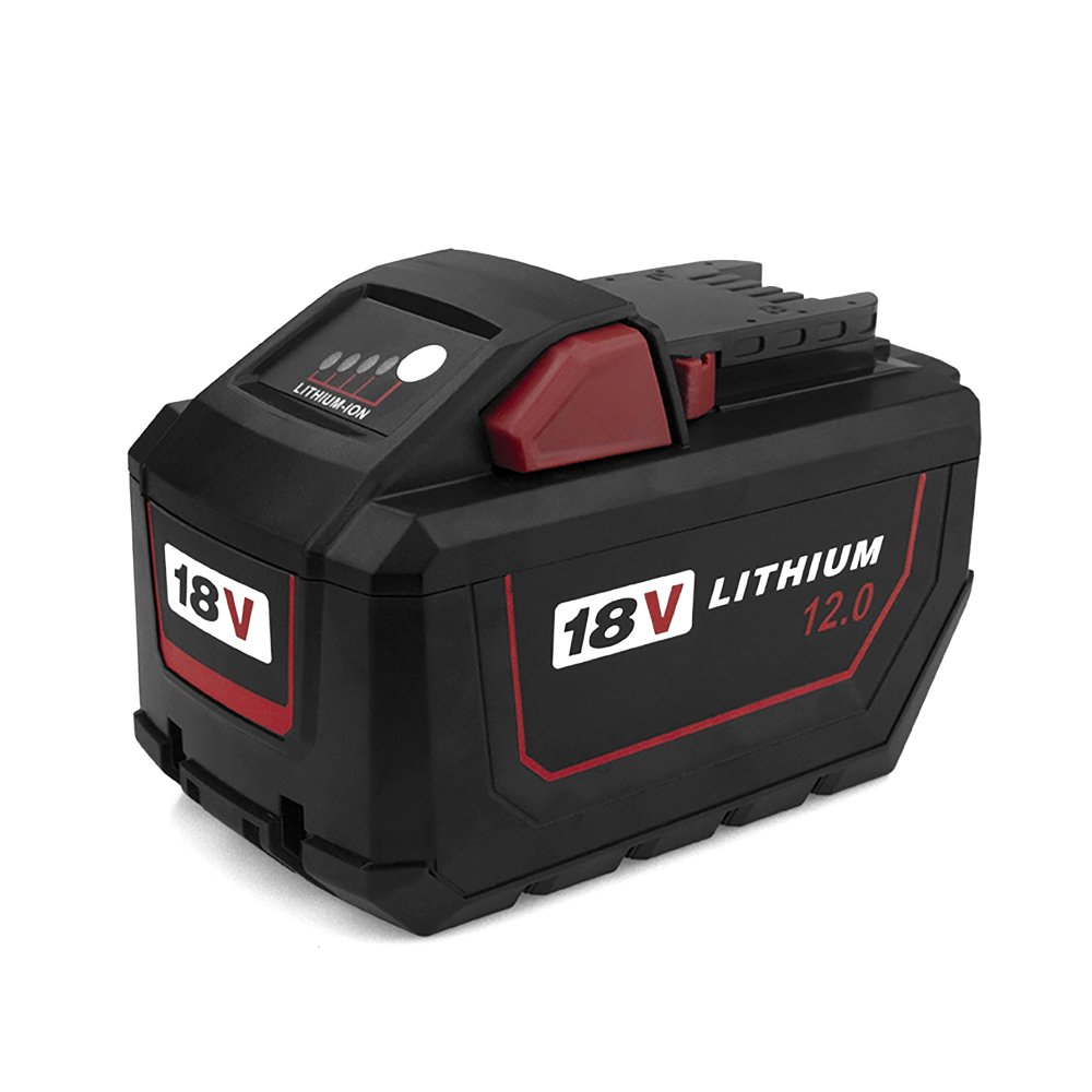 Replacement Power Tool 18V 12.0Ah Lithium ion Battery Pack For Milwaukees Electric Cordless Drill Combo Kit