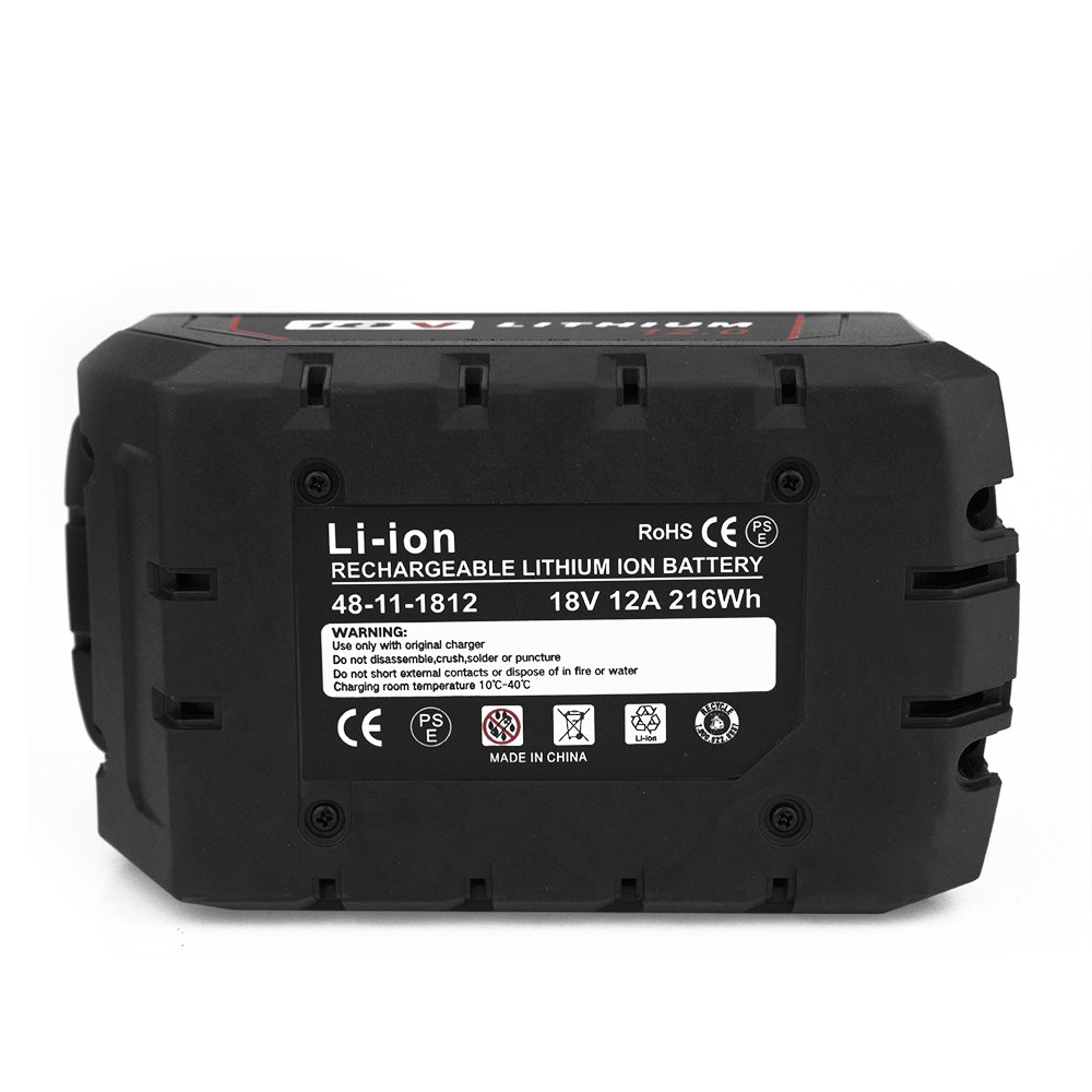 Replacement Power Tool 18V 12.0Ah Lithium ion Battery Pack For Milwaukees Electric Cordless Drill Combo Kit