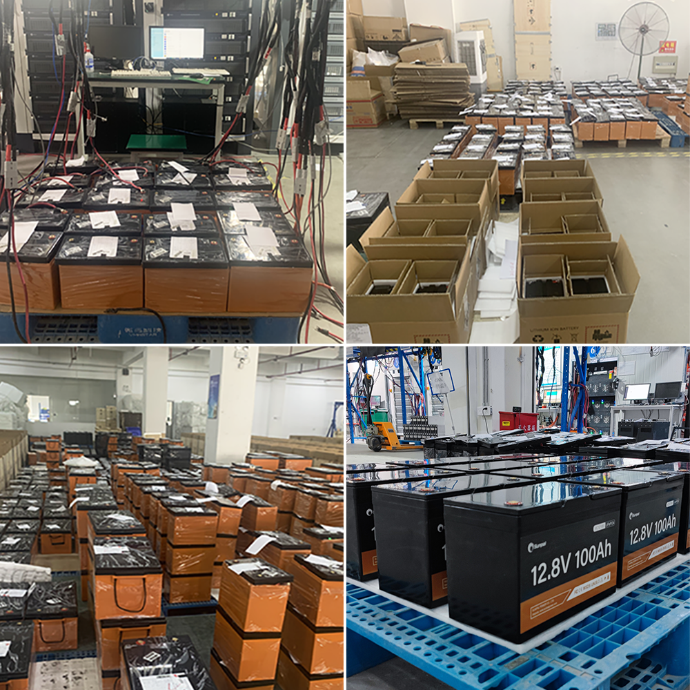 Lithium Batteries Maker 12V 100Ah 200Ah 300Ah 400Ah Lead Acid Battery Replacement