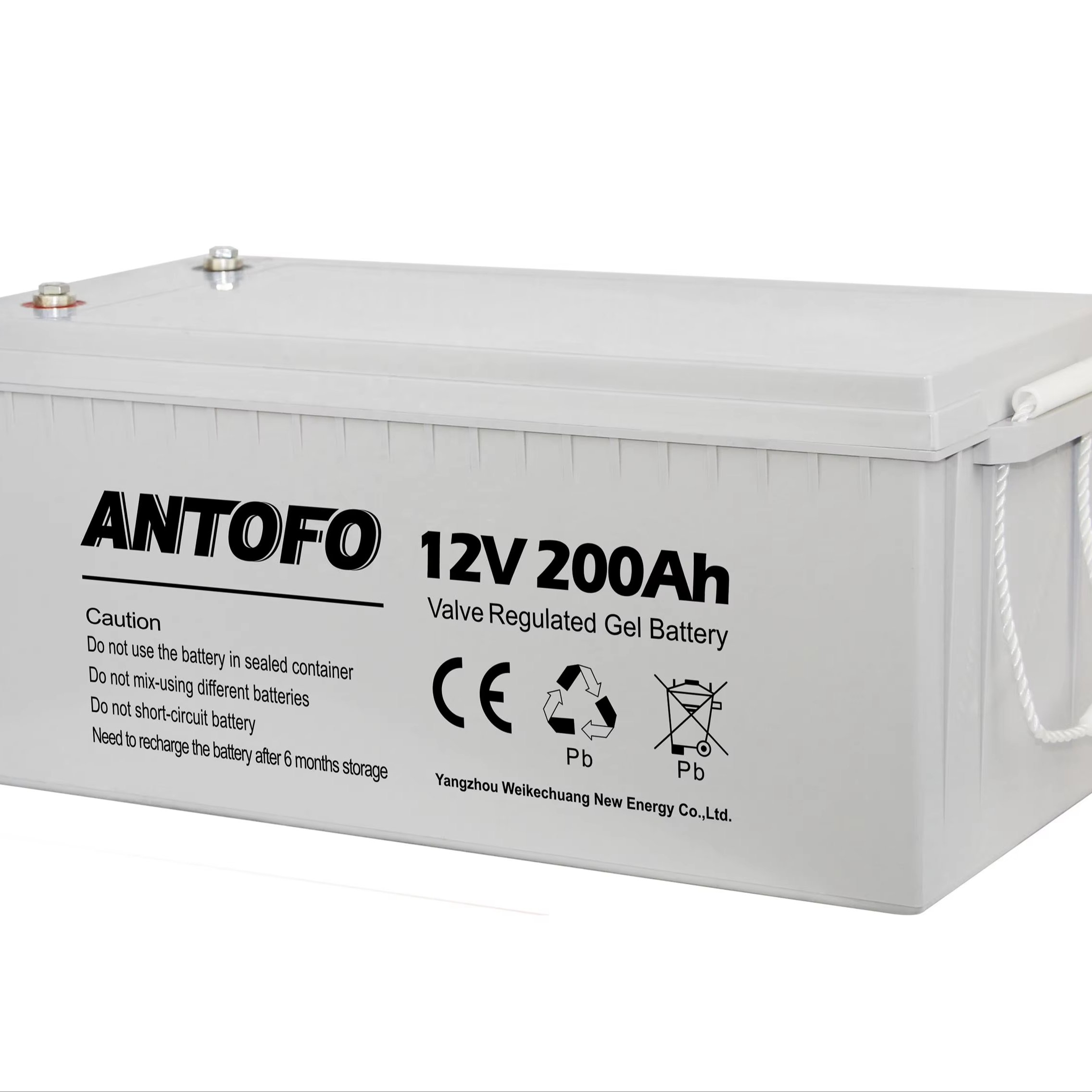 Solar Colloidal Battery 12v200ah Household High Capacity Lead Acid Battery 200a 65a Photovoltaic Battery Ups Caravan