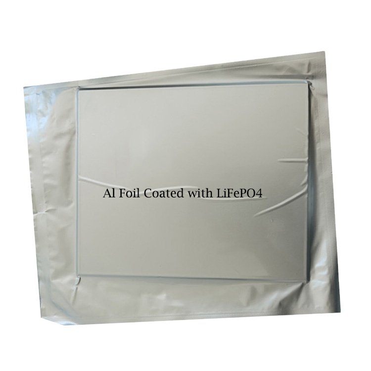 Lithium Ion Battery Cathode Electrode Sheet LFP LiFePO4 Coated on Aluminum Foil Battery Electrodes