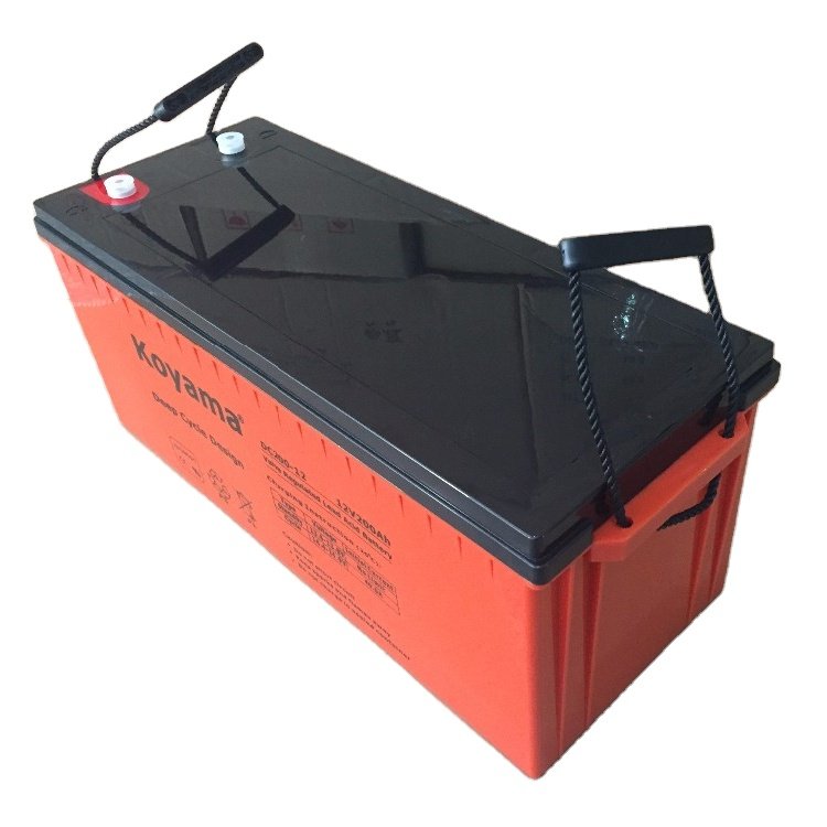 Electric Vehicle Floor Machines Specialised 6V 8V 12V Deep Cycle AGM Battery 200AH Renewable Energy System Lead Acid Batteries