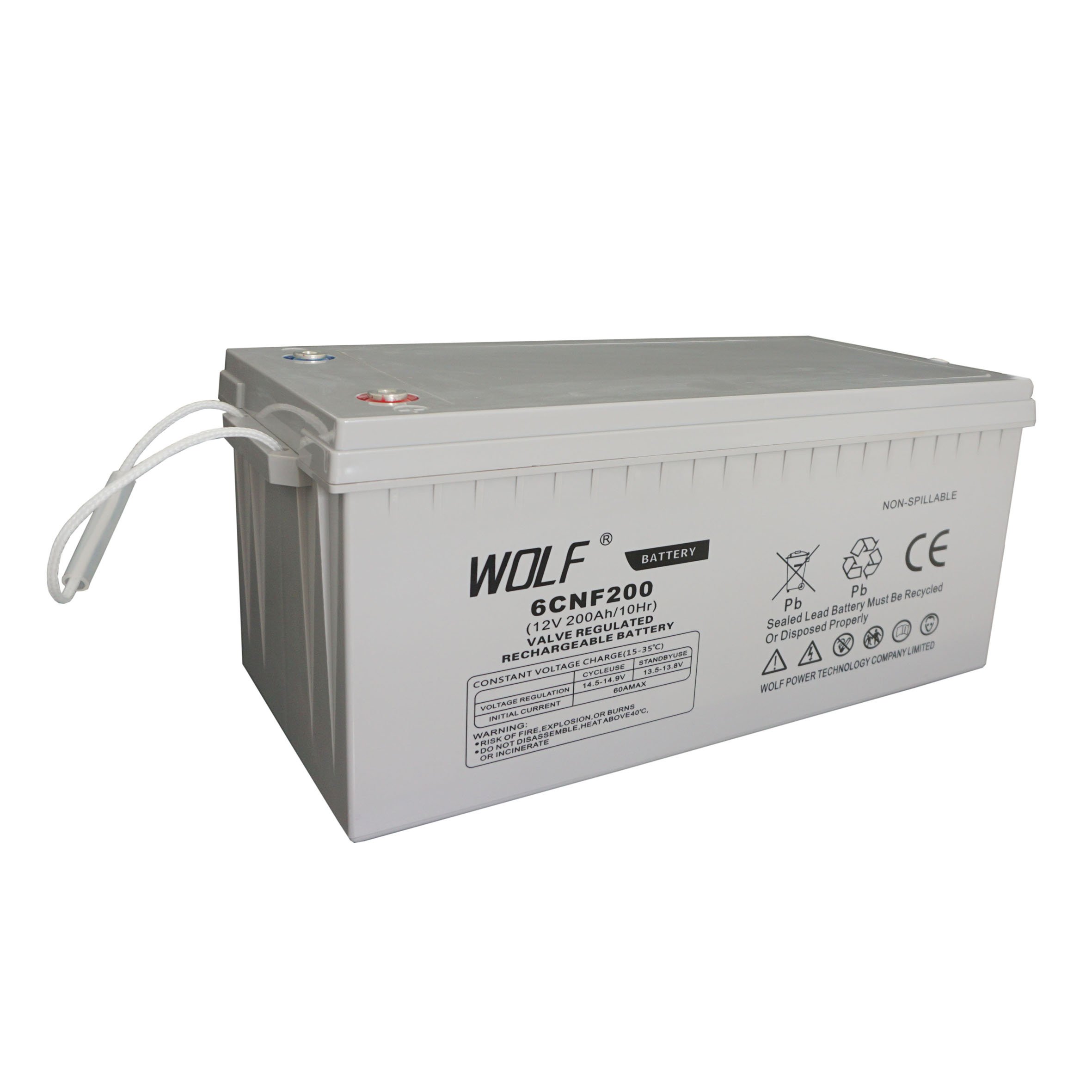 12v Deep Cycle Lead Acid Battery 200ah 400ah Storage GEL Batteries for Solar System