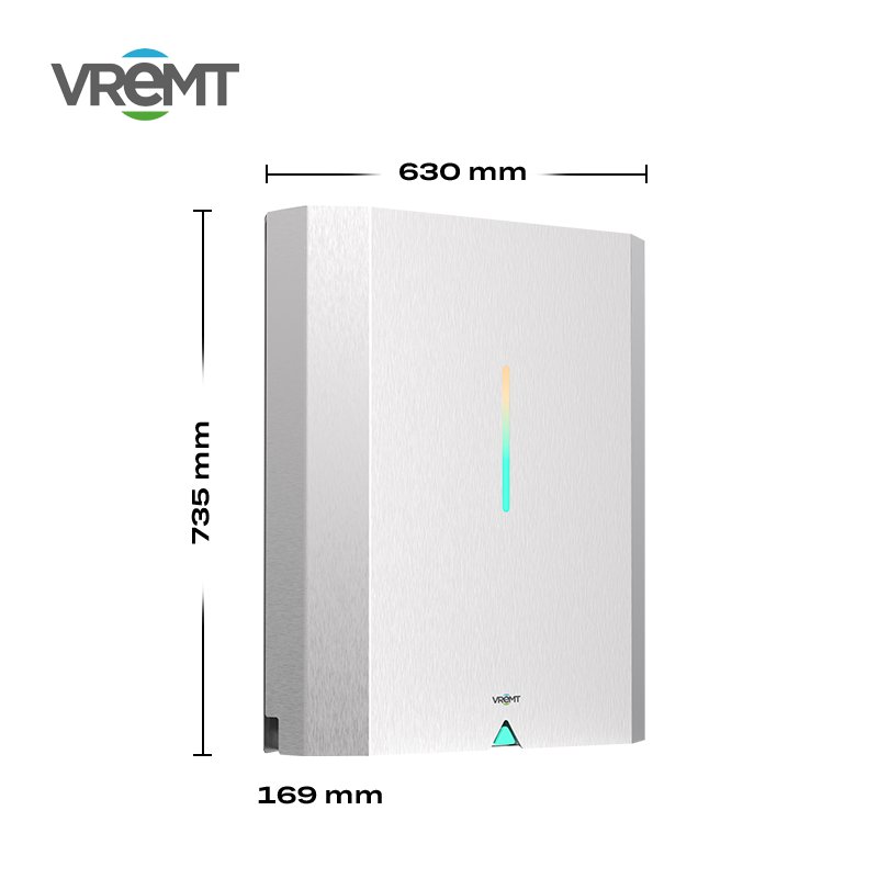 VREMT 5.3kWh 104 Ah Lithium Iron Phosphate Household Wall Mounted Battery Energy Storage System
