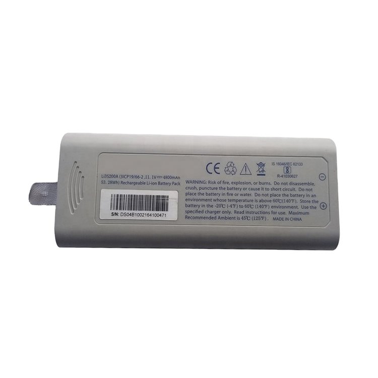 Battery For Goldway for philips Battery Li3S200A GS10 GS20 G30 G40 G30E G40E 11.1v 4800mAh Li-ion Lithium ion Battery