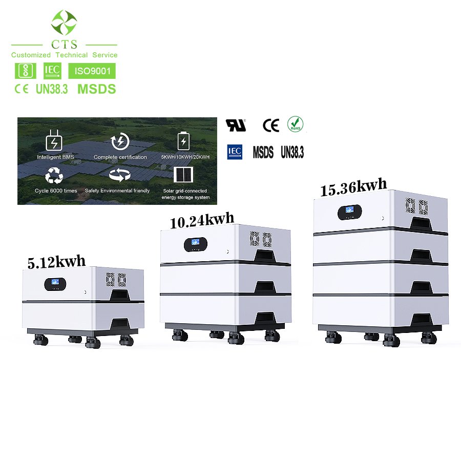 CTS 48v All in one battery with inverter Lifepo4 battery 48v 200ah 300ah 400ah 10kwh 15kwh 20kwh lithium ion battery pack