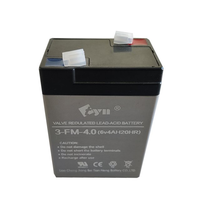 Children's toy car gel battery 6V4ah lead-acid battery