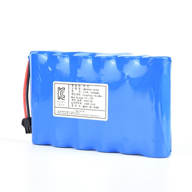 KC Certificate 18650 battery Pack 18000mAh 3.7v6.5A 1S6P ( 3000mAh cell ) Rechargeable Lithium Li ion battery with PCM and cable