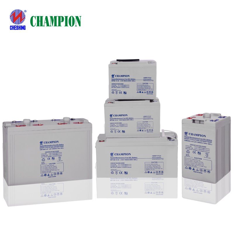 Champion Hot Sale Long cycle Life Lead Acid Solar Battery Deep Cycle 2v 500ah Agm Gel Batteries Price