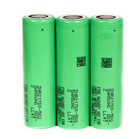 SDI INR21700 Hot Sell 50G 3.7v 5000mAh Lithium Ion Cells High Capacity 50G 50S 50E 21700 Battery E-bike Scooter Batteries
