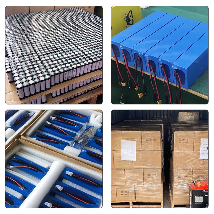 Customize 18650 Lithium Ion Batteries 36V 48V 60V 72V 20Ah 30Ah 45Ah 50Ah 13S14P Lithium Ion Battery Pack For Ebike