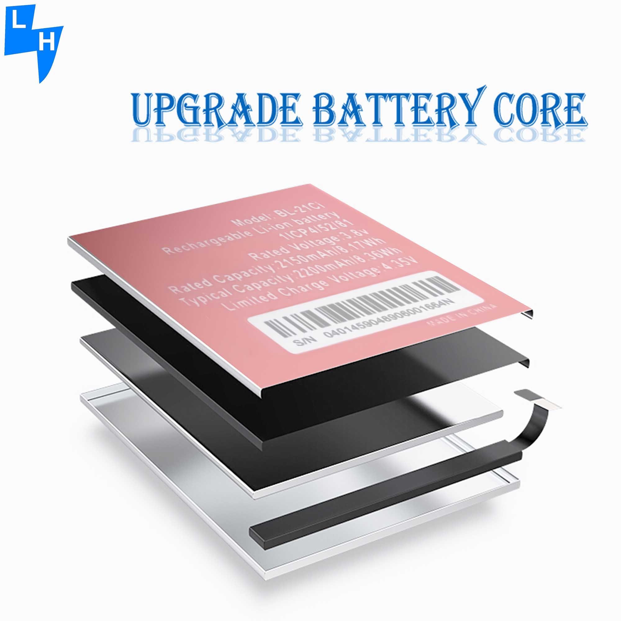 BL-21Ci 2200mAh OEM li-ion mobile phone battery for itel A33 batteries
