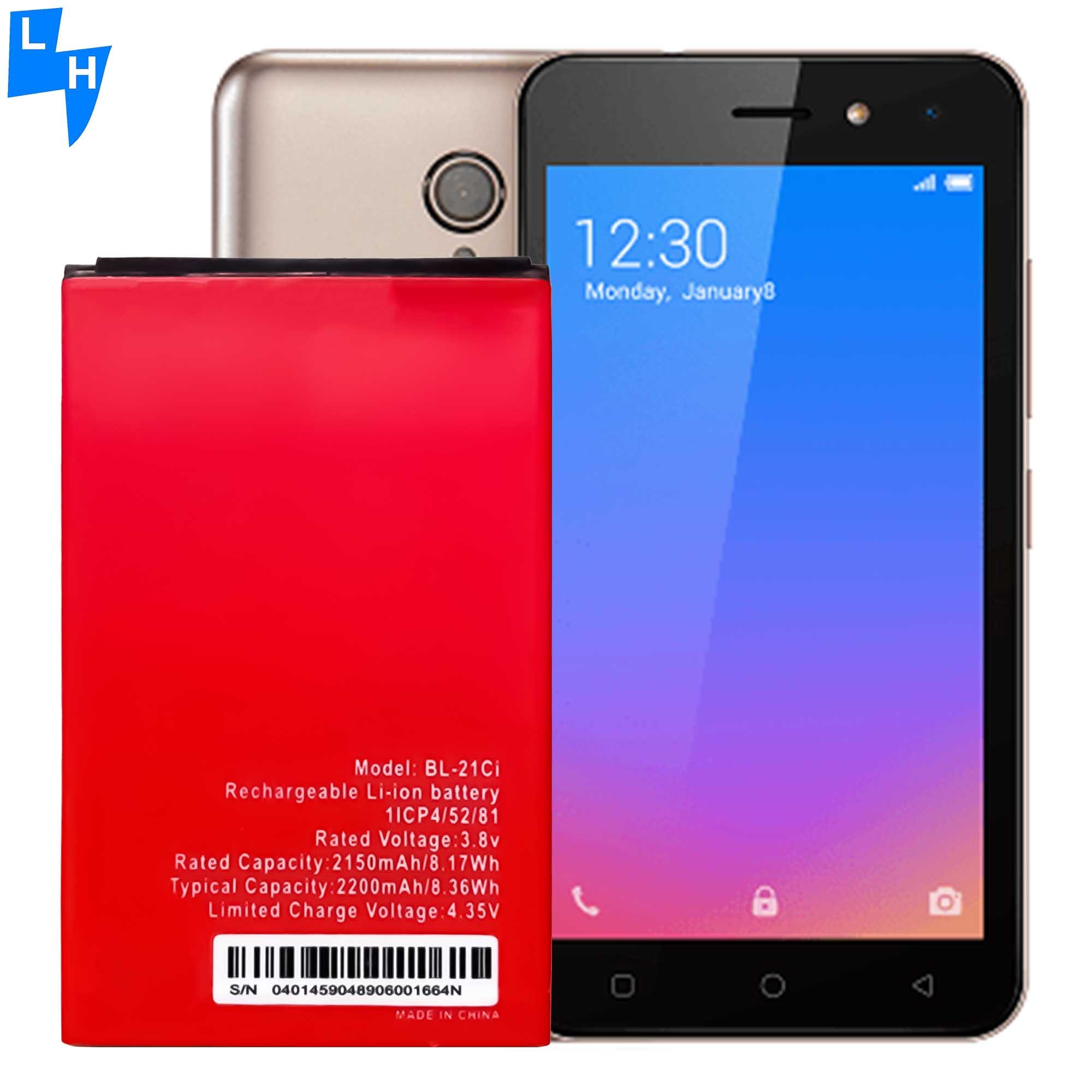 BL-21Ci 2200mAh OEM li-ion mobile phone battery for itel A33 batteries