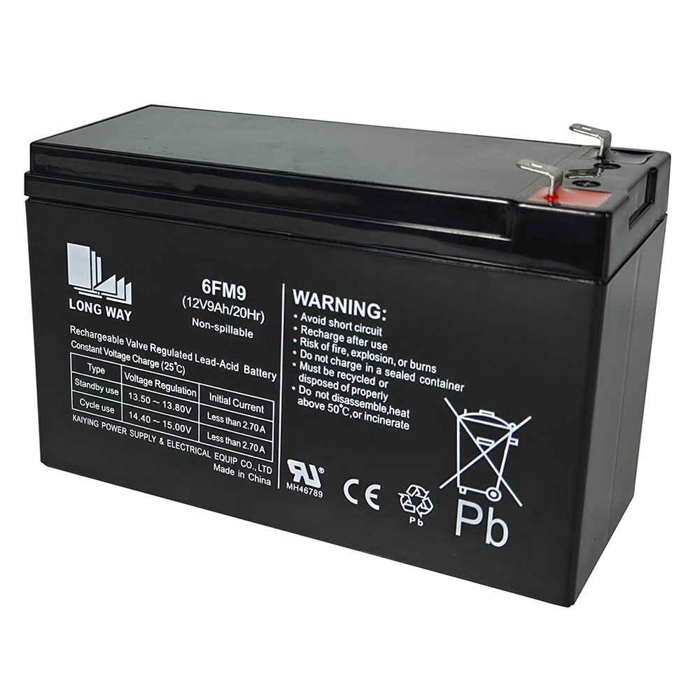 Power Electric scooter used Maintenance Free 12V9ah 6FM9 Lead Acid batteries